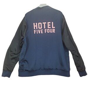 FIVE FOUR X HOTEL 1171 REVOLVE Mens Garcon Jacket‎ SZ 2XL Color Block Streetwear
